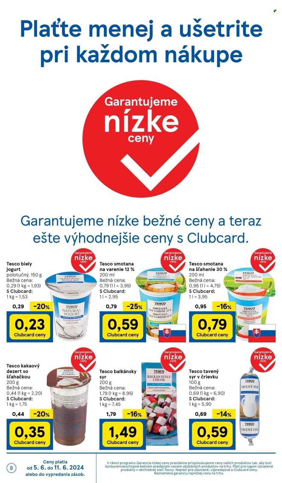 Leták TESCO supermarket - 5.6.2024 - 11.6.2024. Strana 8