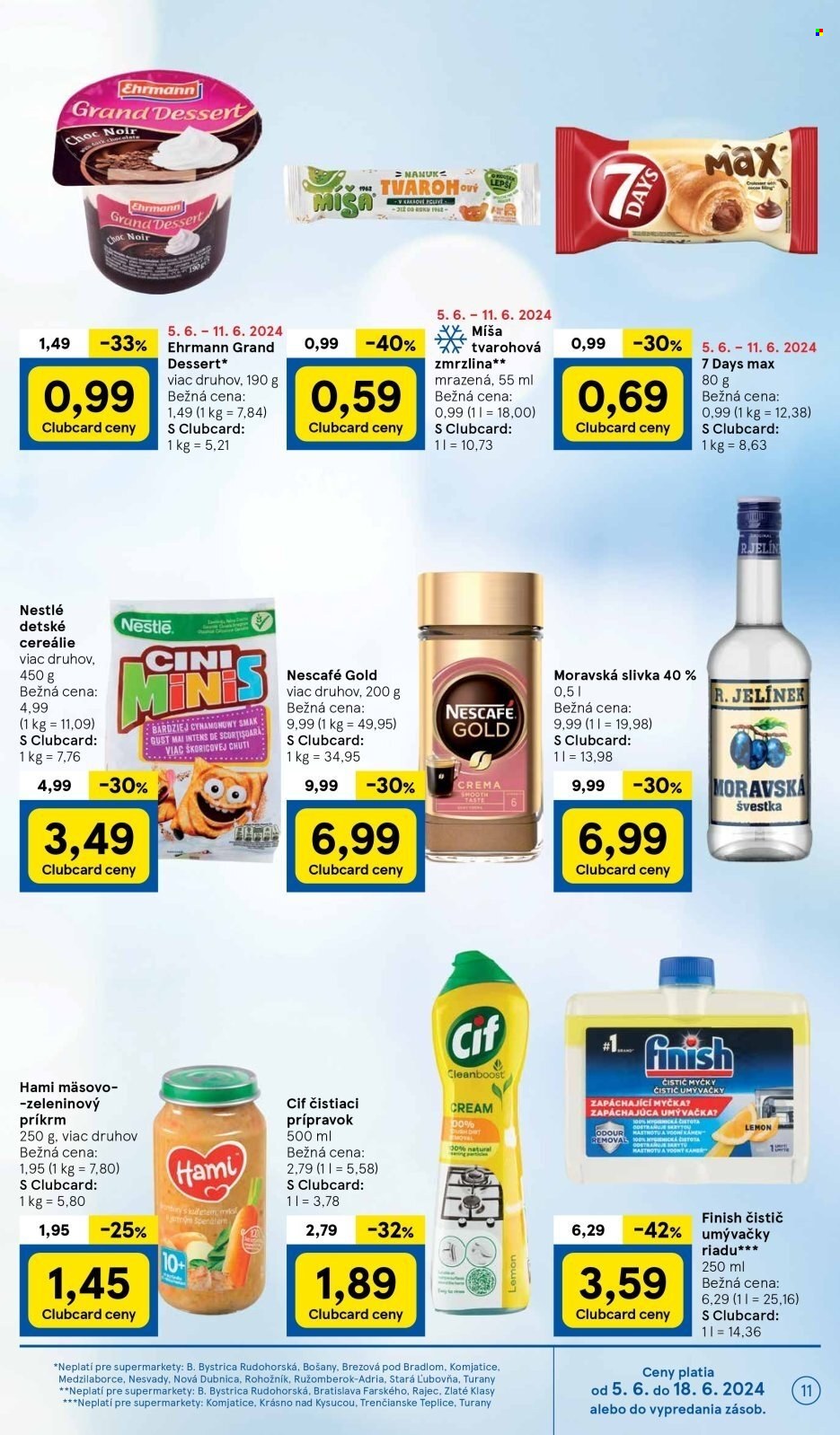 Leták TESCO supermarket - 5.6.2024 - 11.6.2024. Strana 11