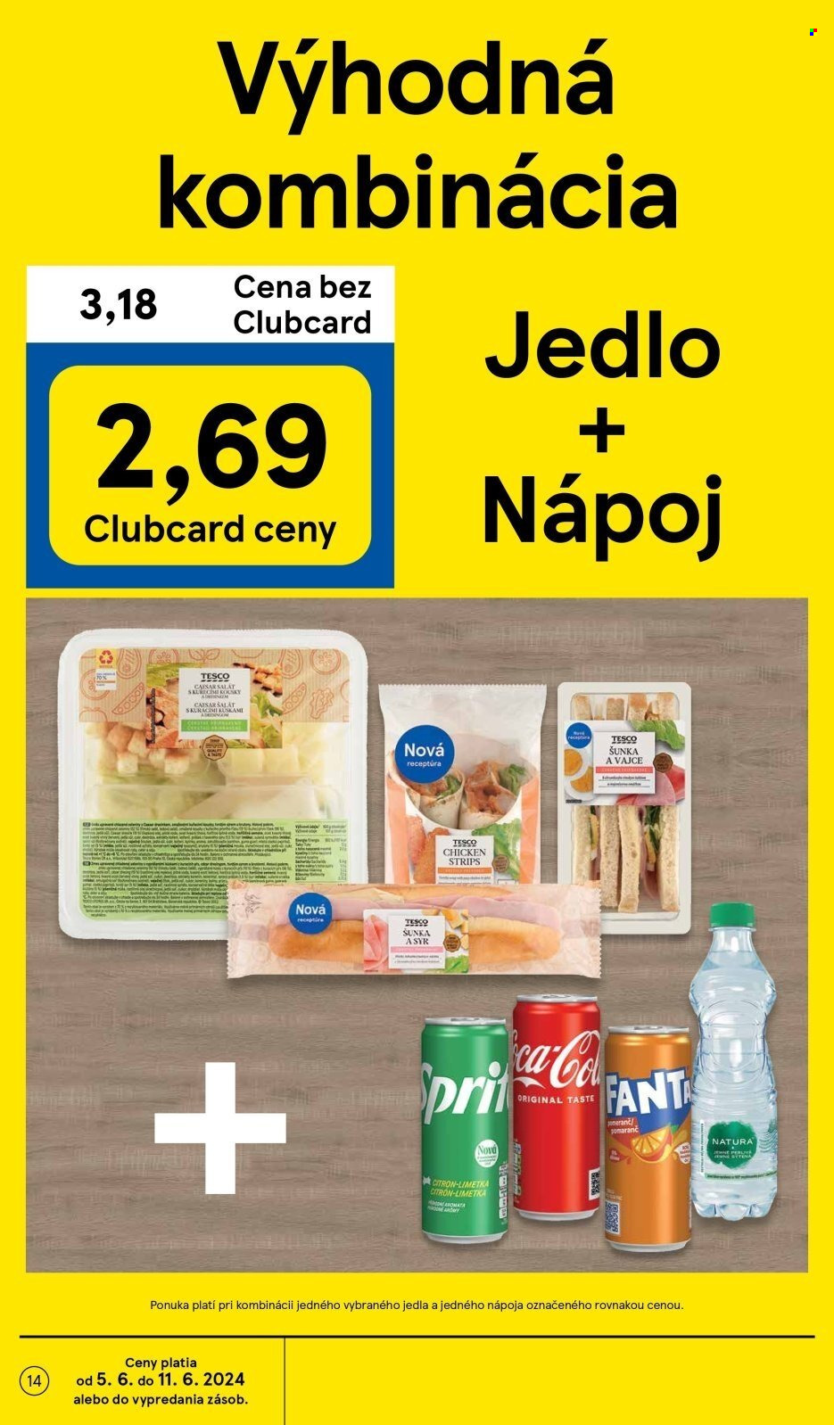 Leták TESCO supermarket - 5.6.2024 - 11.6.2024. Strana 14