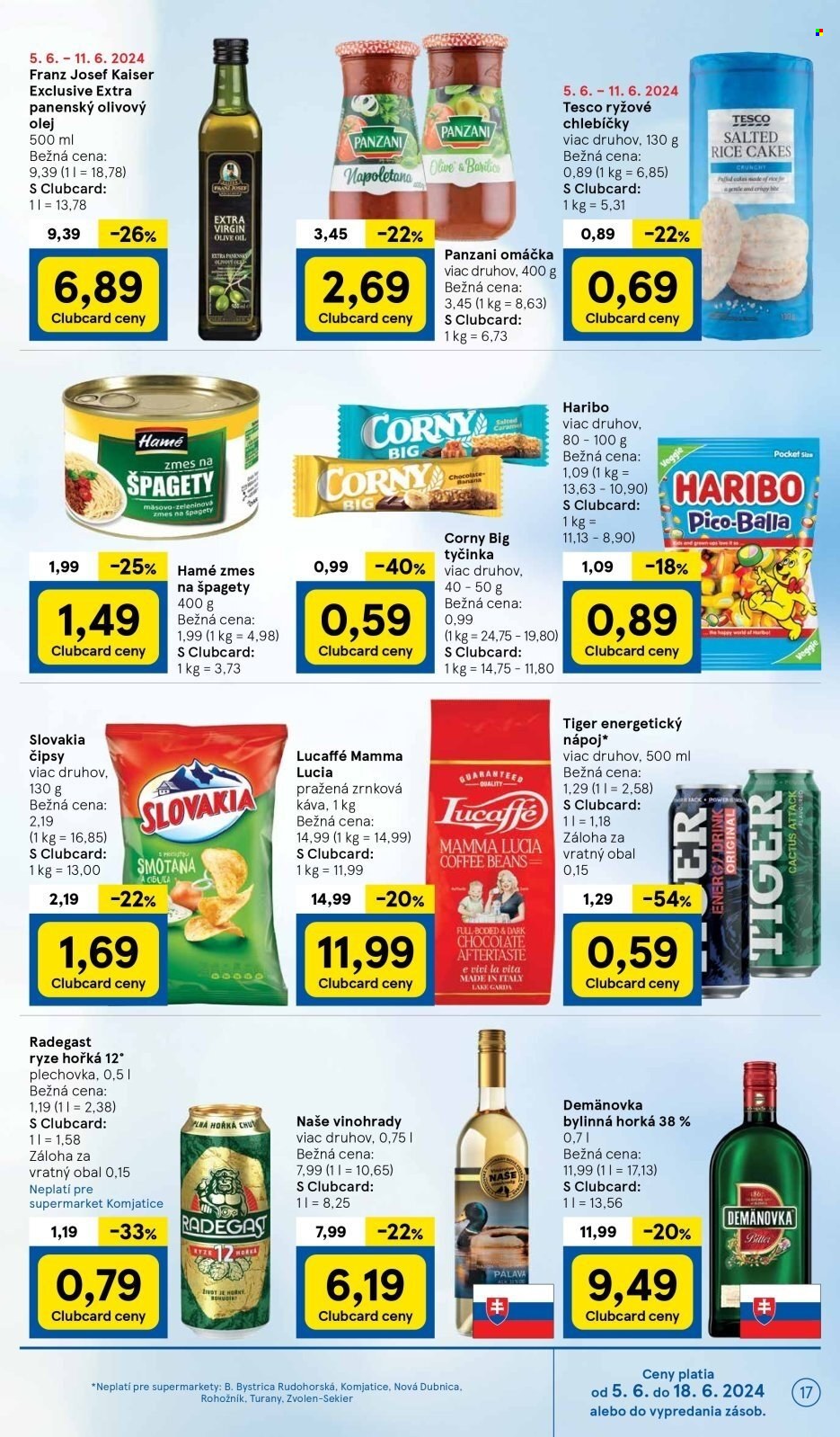 Leták TESCO supermarket - 5.6.2024 - 11.6.2024. Strana 17