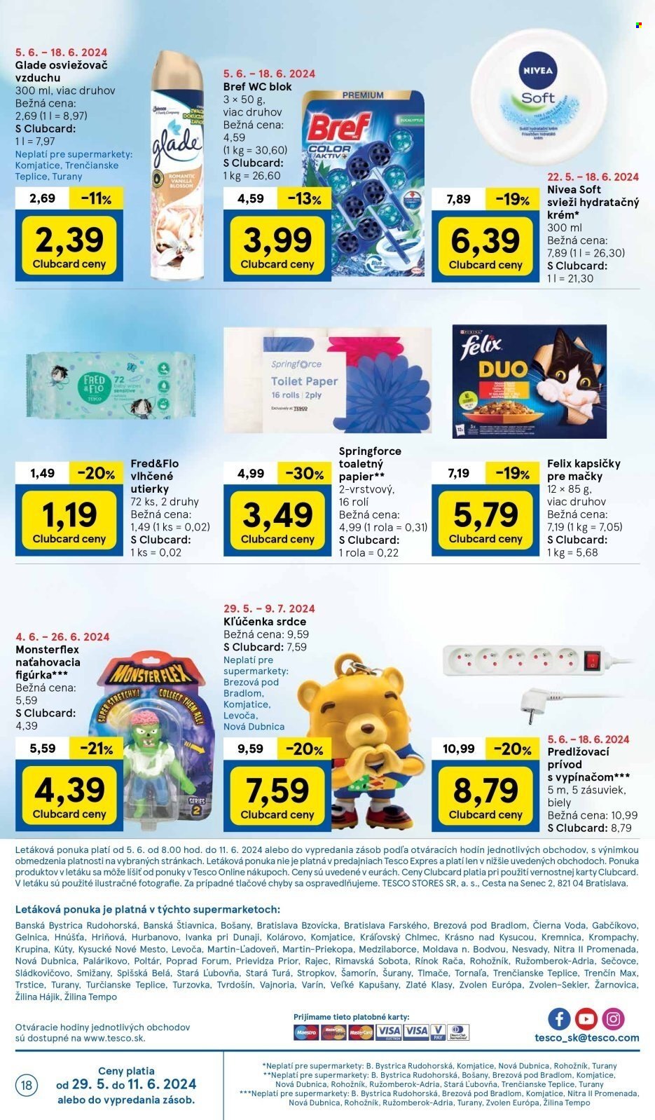 Leták TESCO supermarket - 5.6.2024 - 11.6.2024. Strana 18