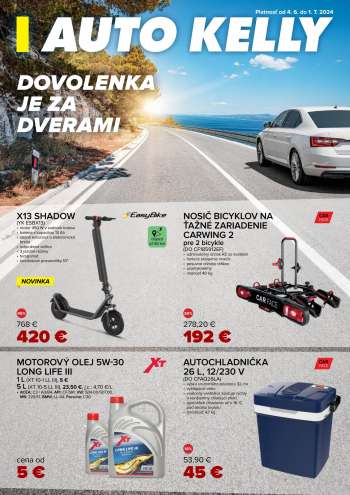 Leták Auto Kelly - 4.6.2024 - 1.7.2024.