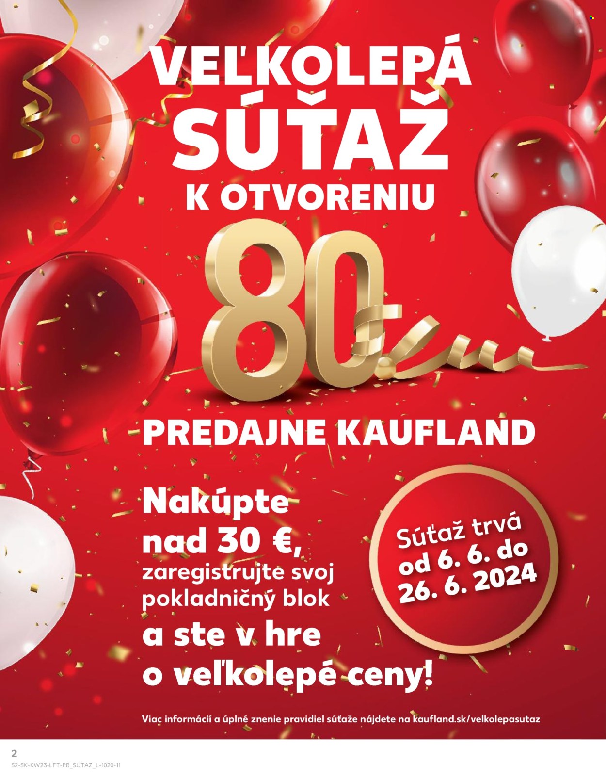 Leták Kaufland - 6.6.2024 - 12.6.2024. Strana 2