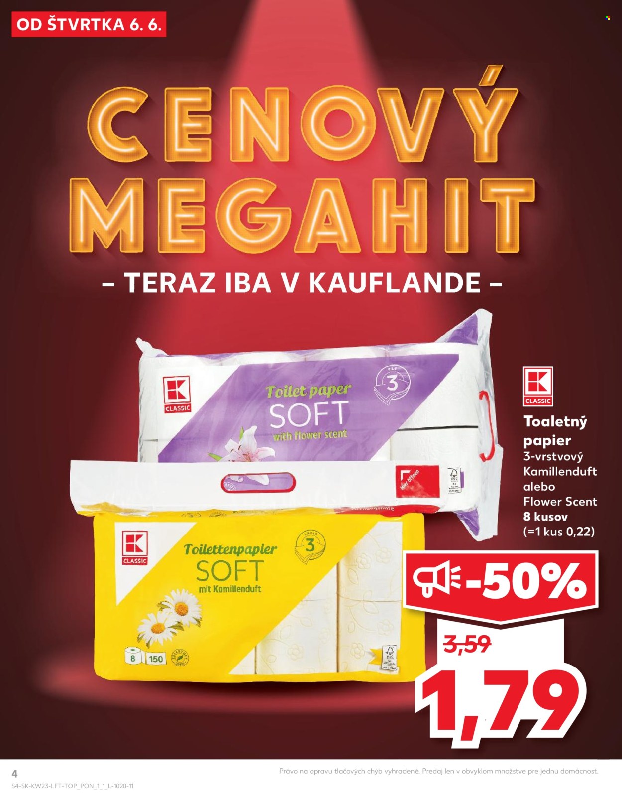 Leták Kaufland - 6.6.2024 - 12.6.2024. Strana 4
