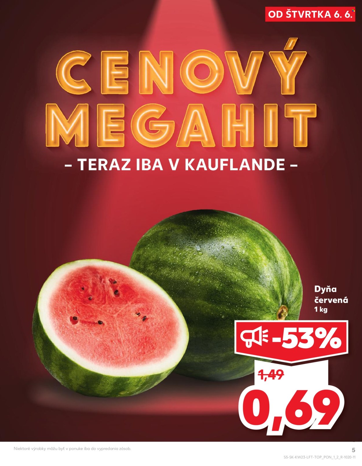 Leták Kaufland - 6.6.2024 - 12.6.2024. Strana 5