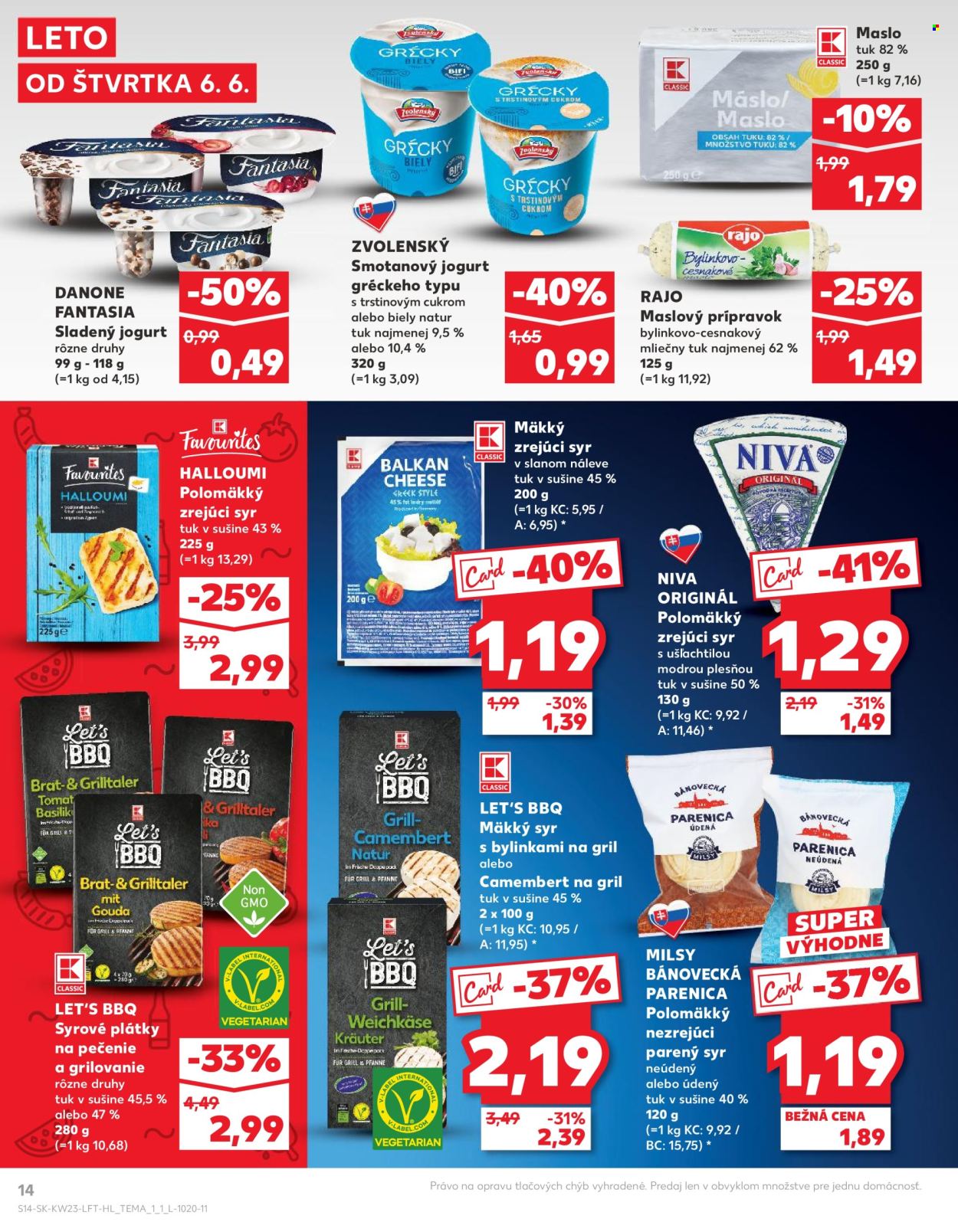 Leták Kaufland - 6.6.2024 - 12.6.2024. Strana 14