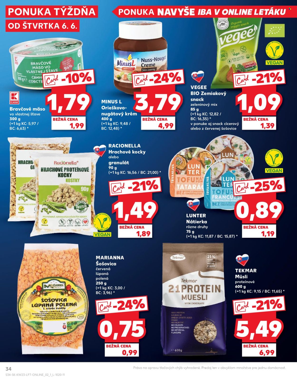 Leták Kaufland - 6.6.2024 - 12.6.2024. Strana 34