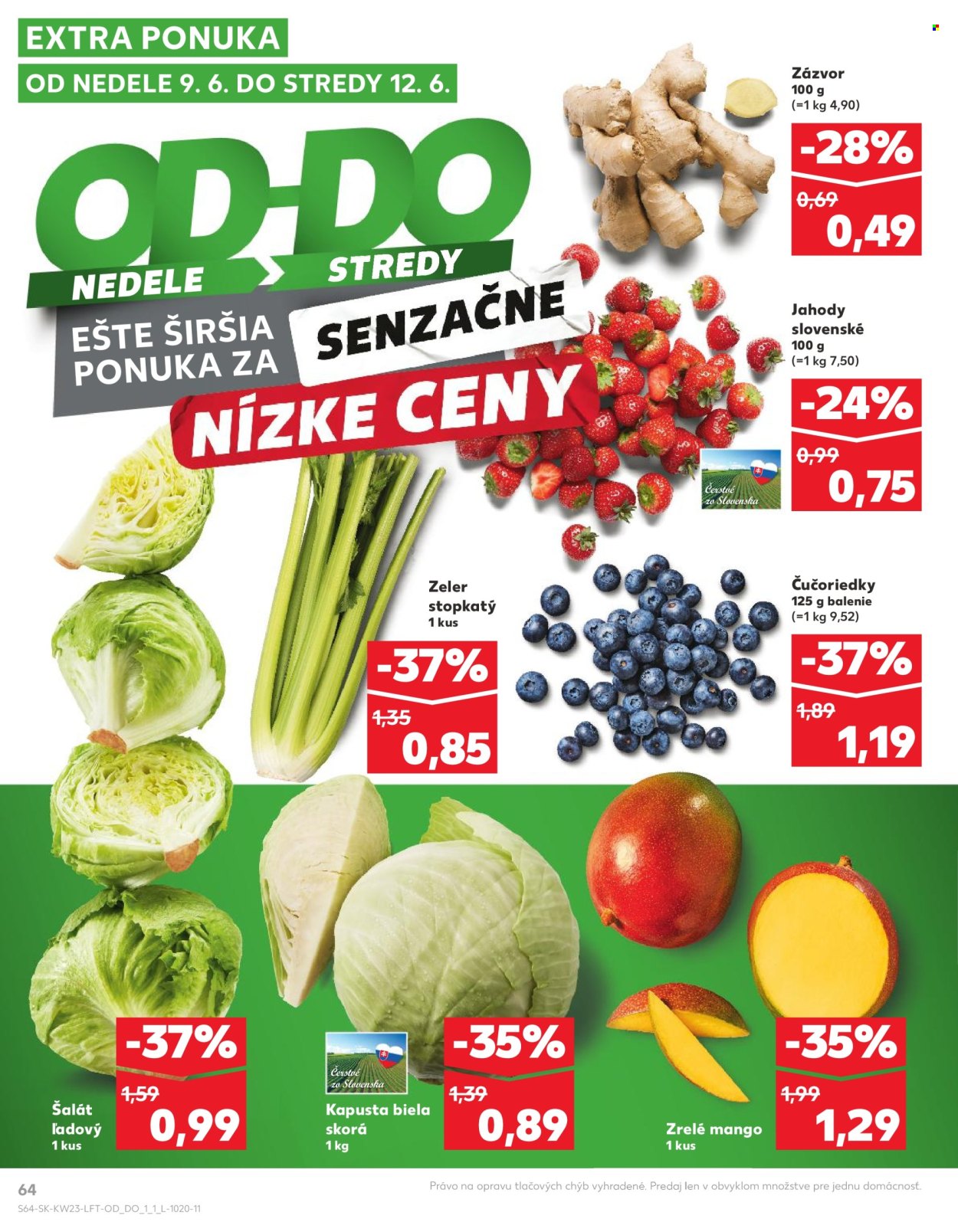 Leták Kaufland - 6.6.2024 - 12.6.2024. Strana 64