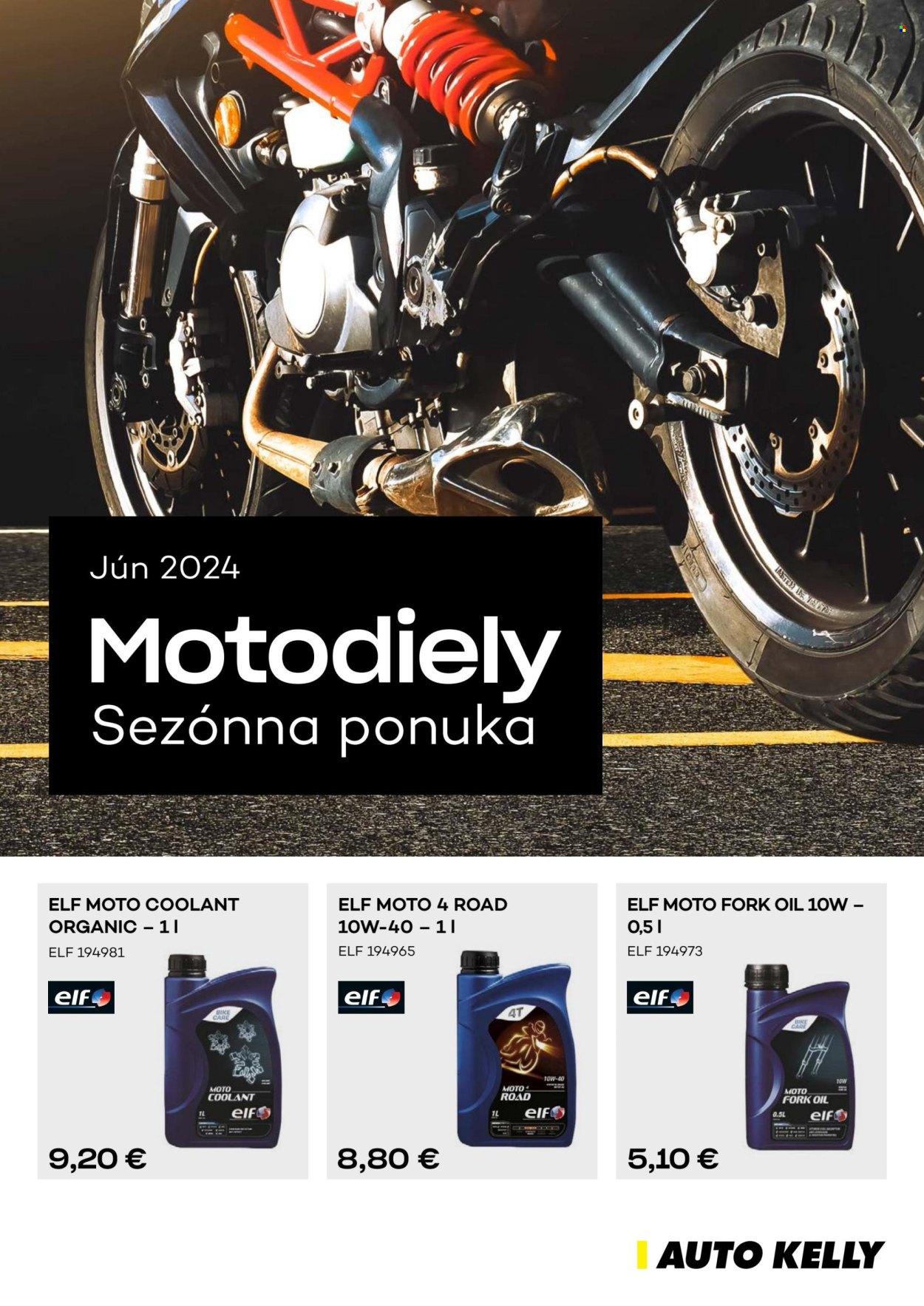 Leták Auto Kelly - 1.6.2024 - 30.6.2024. Strana 1