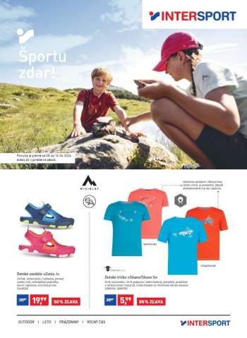 Leták Intersport - 5.6.2024 - 16.6.2024.