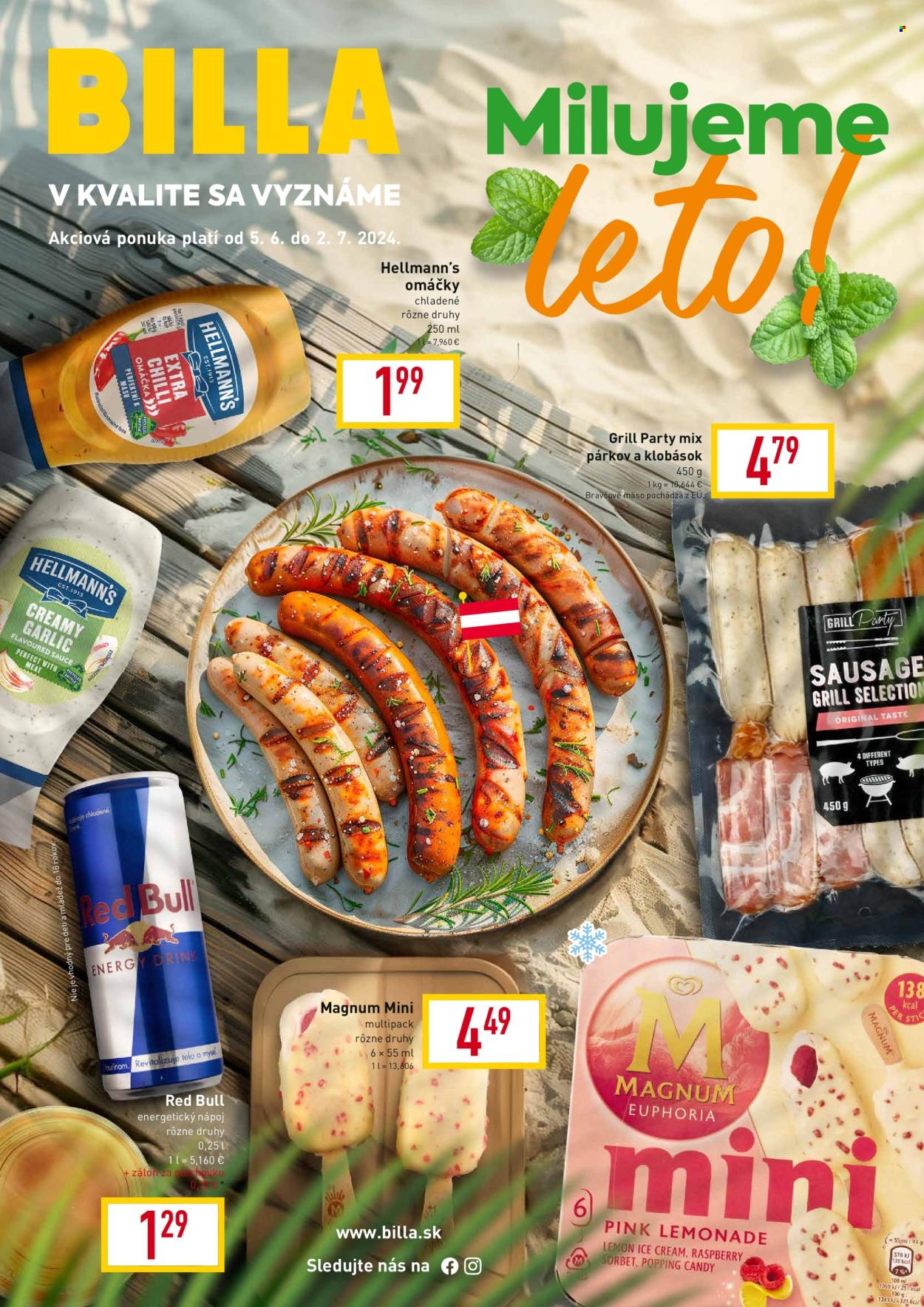 Leták Billa - 5.6.2024 - 2.7.2024. Strana 1