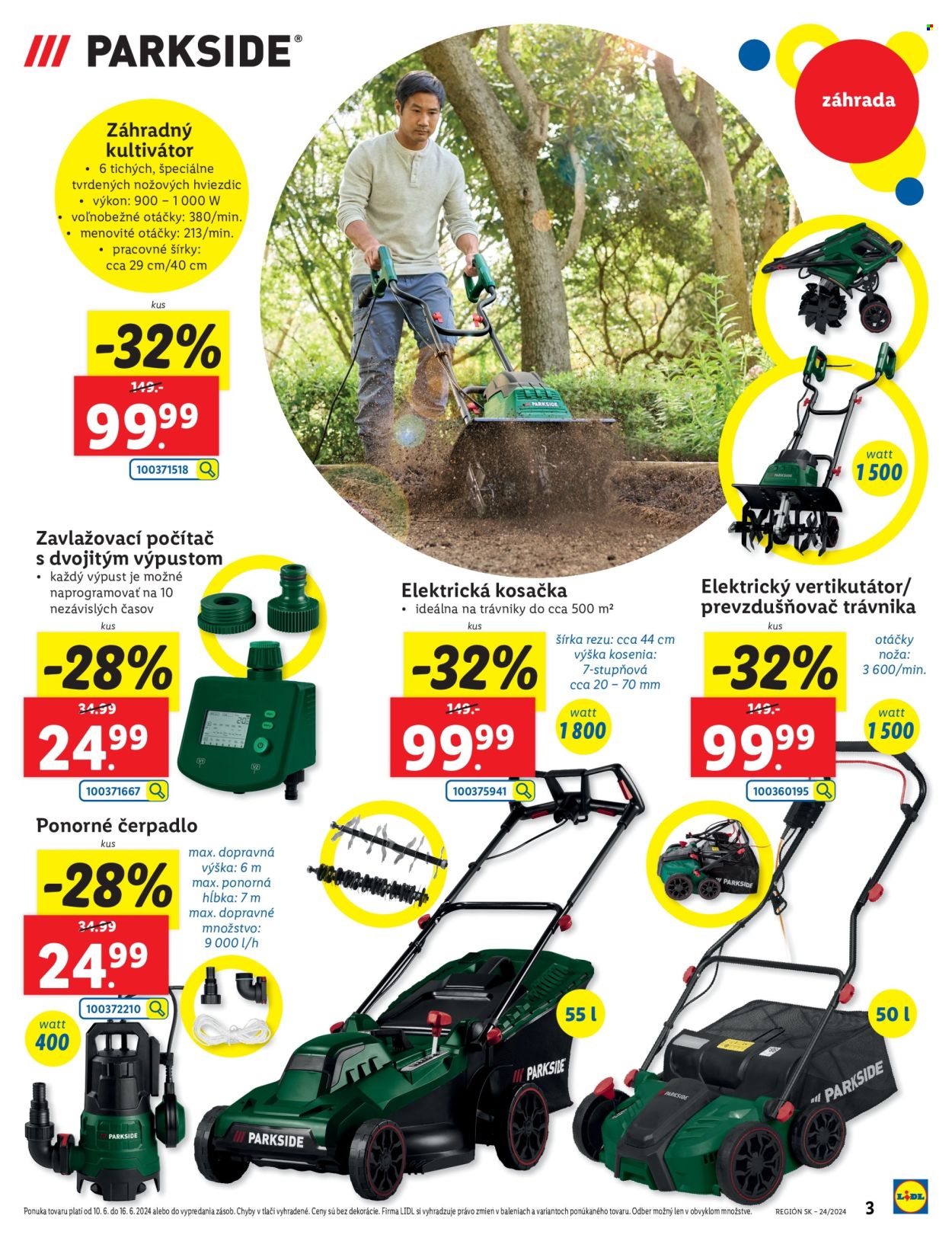Leták Lidl - 10.6.2024 - 16.6.2024. Strana 3