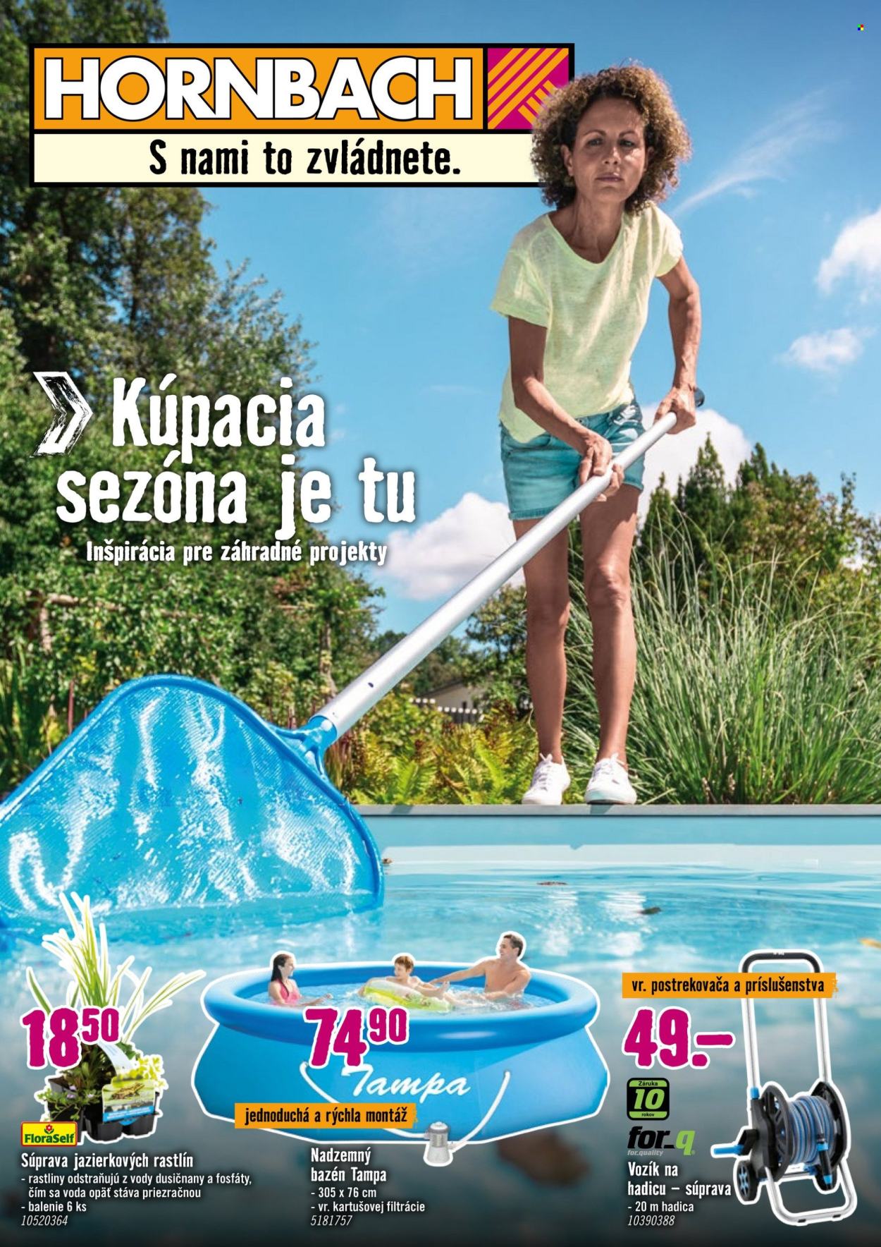 Leták Hornbach - 5.6.2024 - 19.6.2024. Strana 1