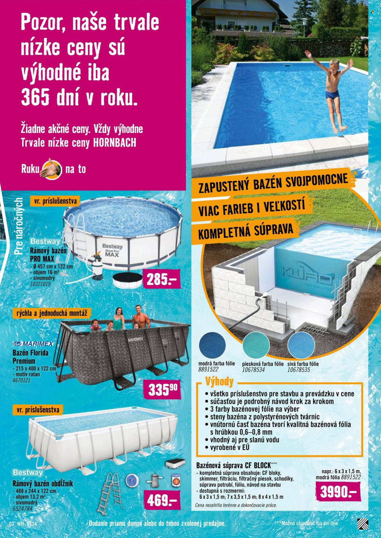 Leták Hornbach - 5.6.2024 - 19.6.2024. Strana 3