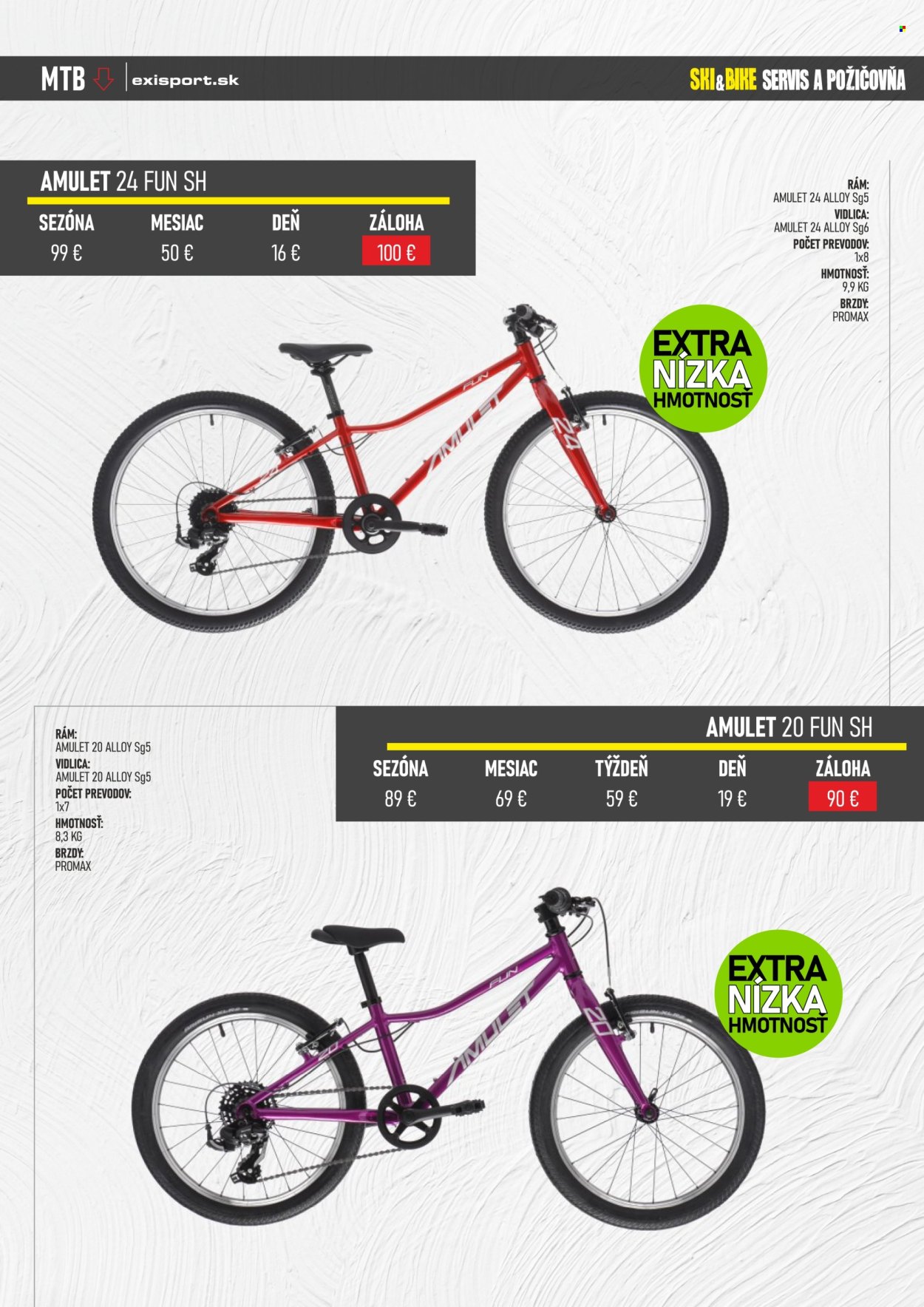 Leták Exisport. Strana 27