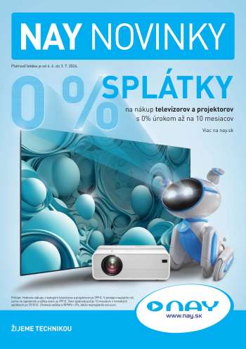 Leták NAY Elektrodom - 6.6.2024 - 3.7.2024.