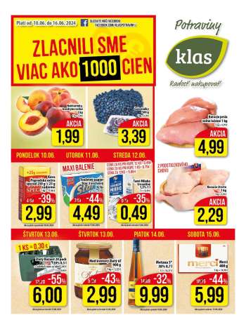 Leták Klas - 10.6.2024 - 16.6.2024.
