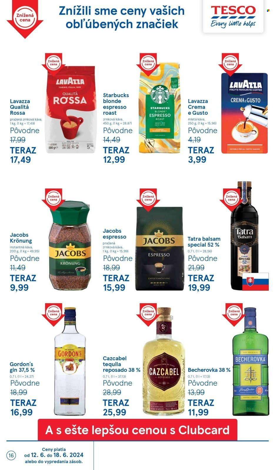 Leták TESCO - 12.6.2024 - 18.6.2024. Strana 16