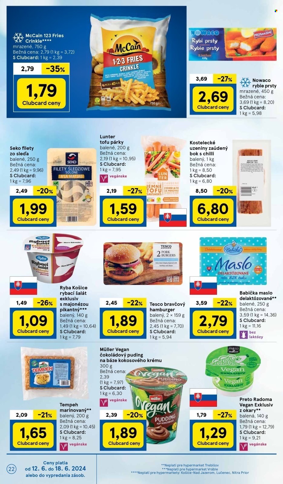 Leták TESCO - 12.6.2024 - 18.6.2024. Strana 22