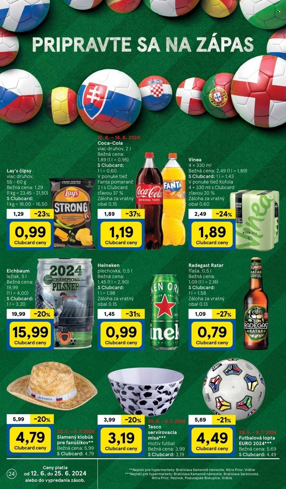 Leták TESCO - 12.6.2024 - 18.6.2024. Strana 24