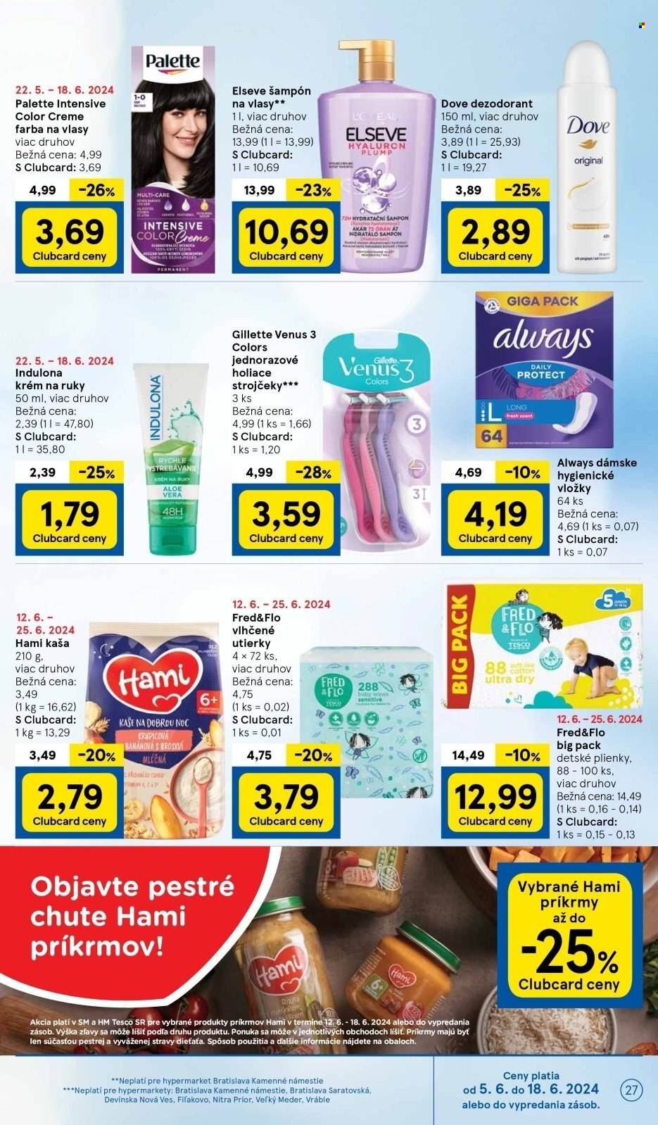 Leták TESCO - 12.6.2024 - 18.6.2024. Strana 27