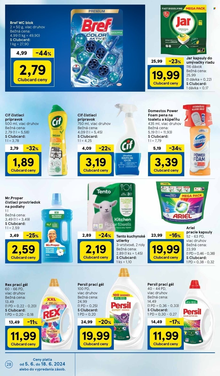 Leták TESCO - 12.6.2024 - 18.6.2024. Strana 28