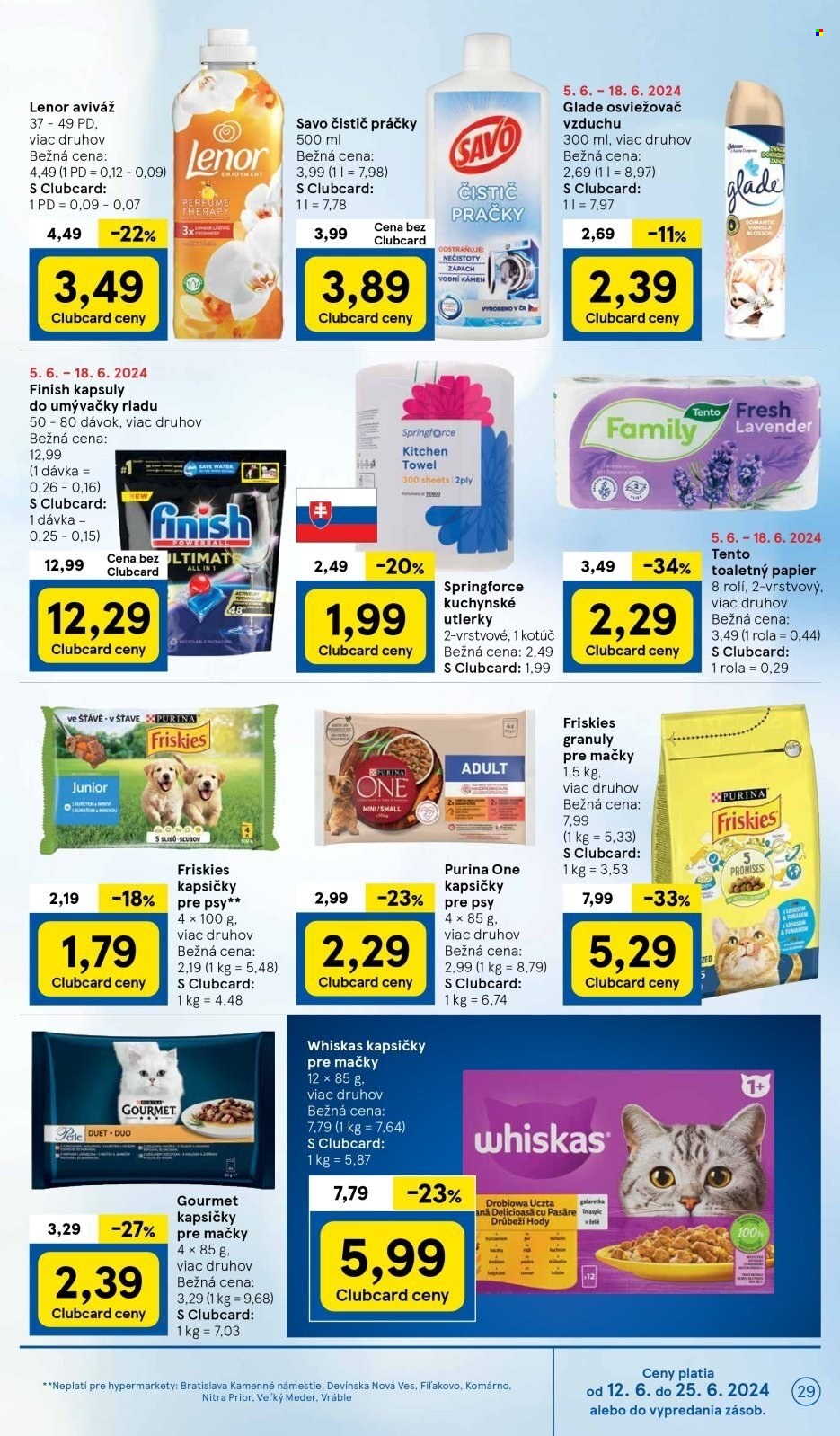 Leták TESCO - 12.6.2024 - 18.6.2024. Strana 29