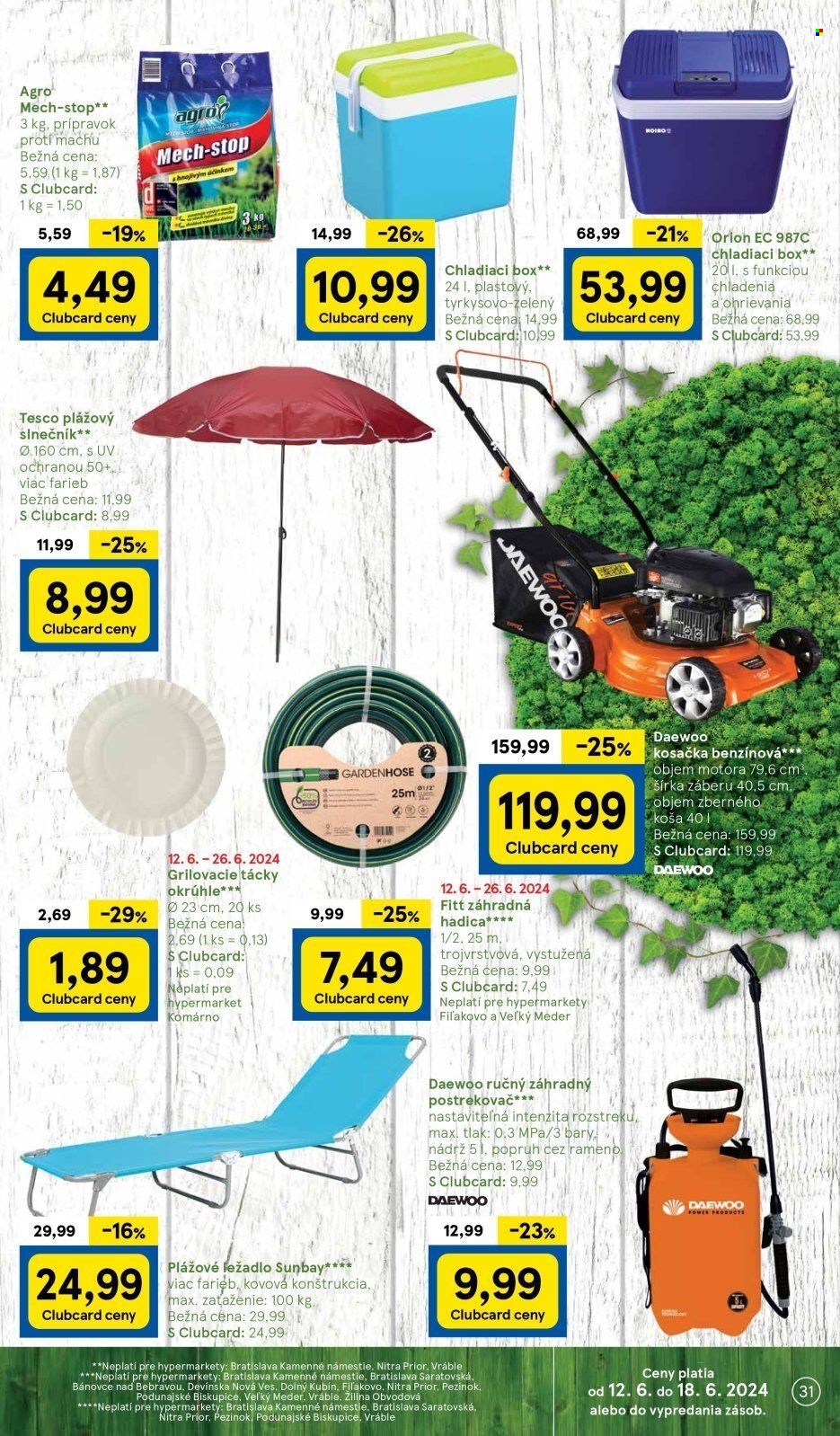 Leták TESCO - 12.6.2024 - 18.6.2024. Strana 31