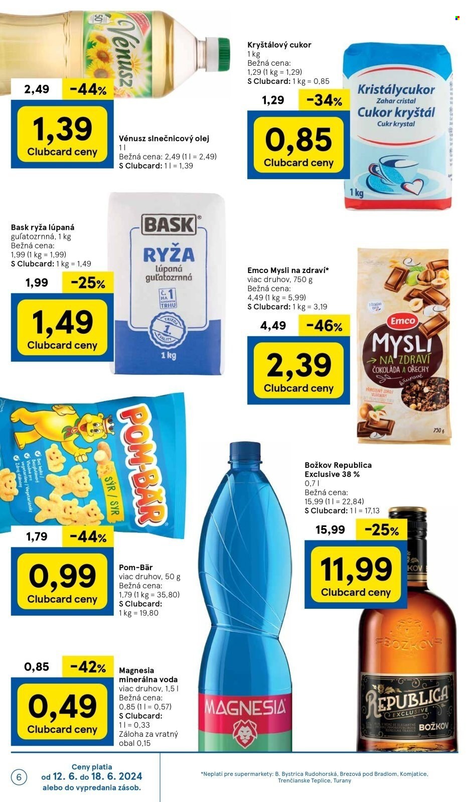 Leták TESCO supermarket - 12.6.2024 - 18.6.2024. Strana 6