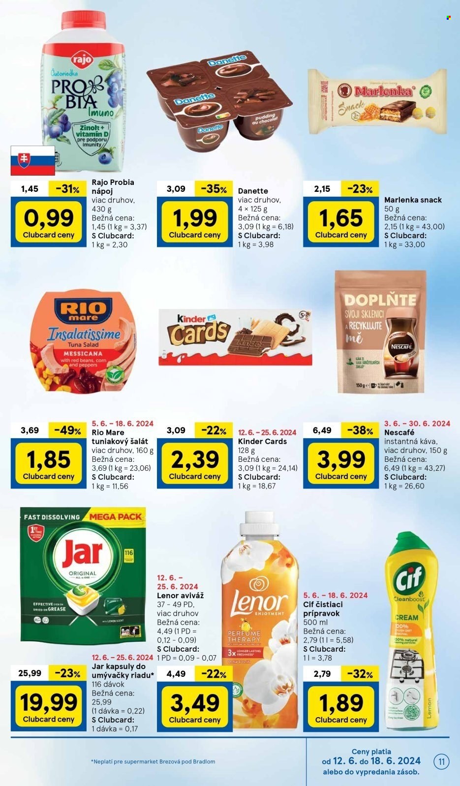 Leták TESCO supermarket - 12.6.2024 - 18.6.2024. Strana 11