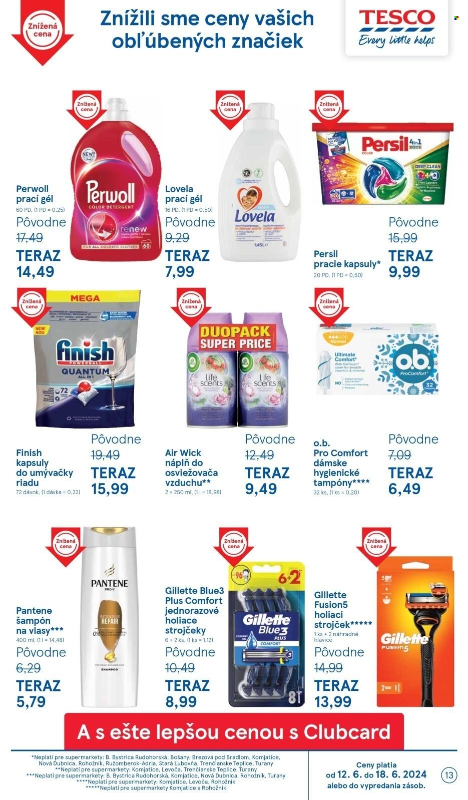 Leták TESCO supermarket - 12.6.2024 - 18.6.2024. Strana 13