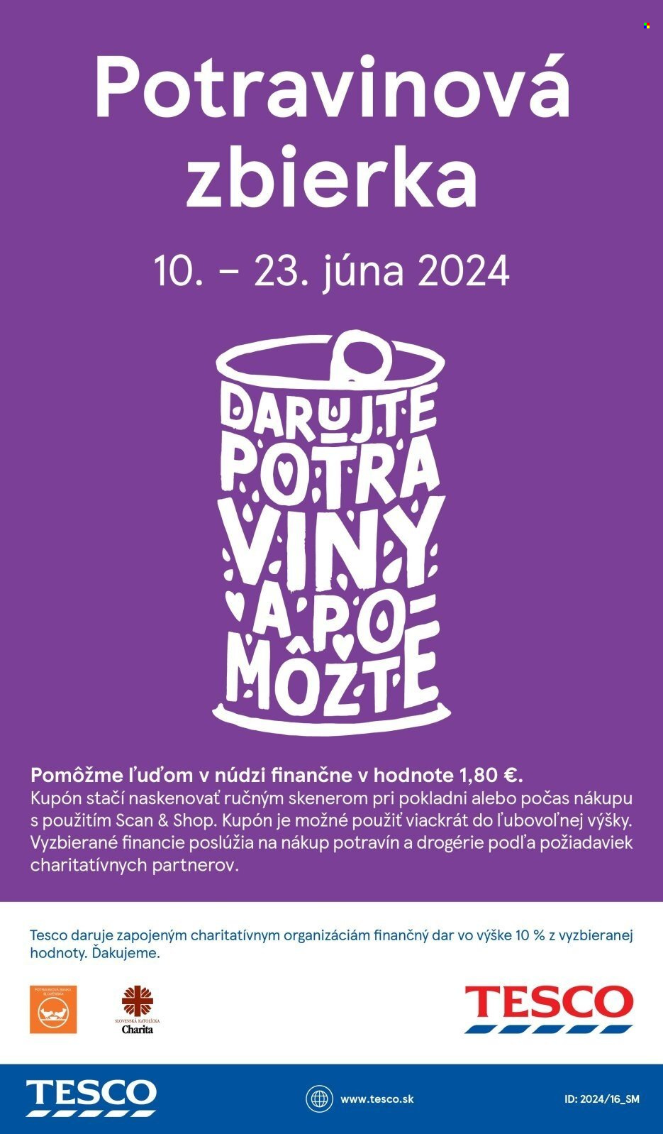 Leták TESCO supermarket - 12.6.2024 - 18.6.2024. Strana 19