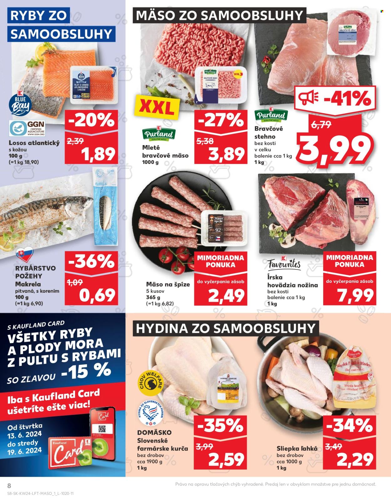 Leták Kaufland - 13.6.2024 - 19.6.2024. Strana 8