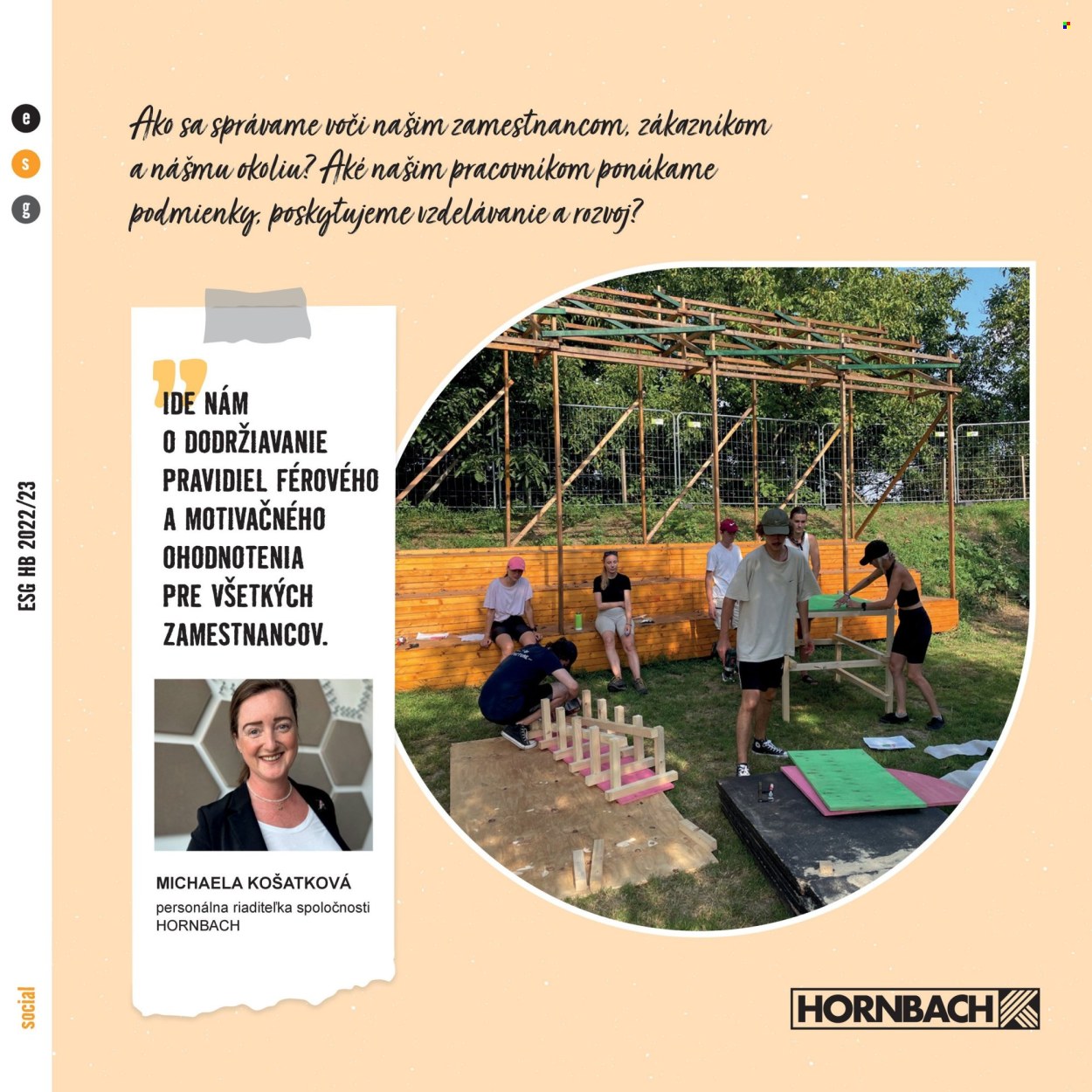Leták Hornbach. Strana 14