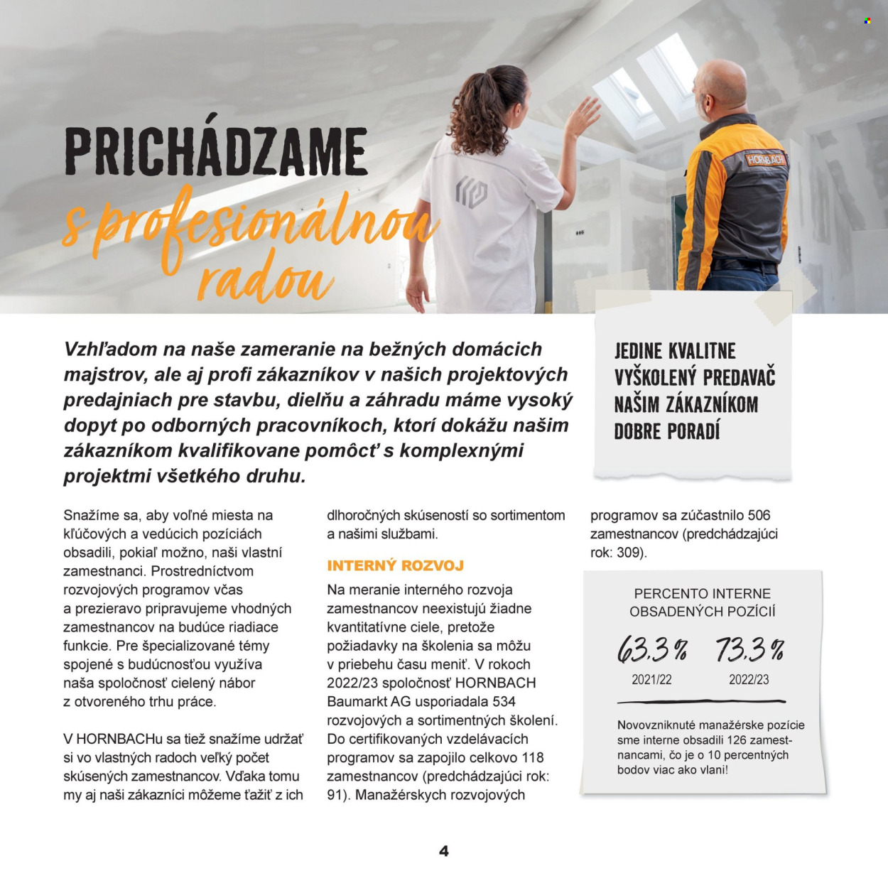 Leták Hornbach. Strana 17