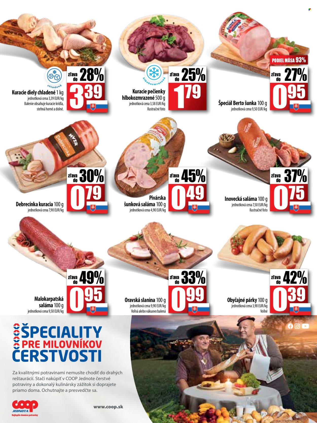 Leták COOP Jednota - 13.6.2024 - 26.6.2024. Strana 2