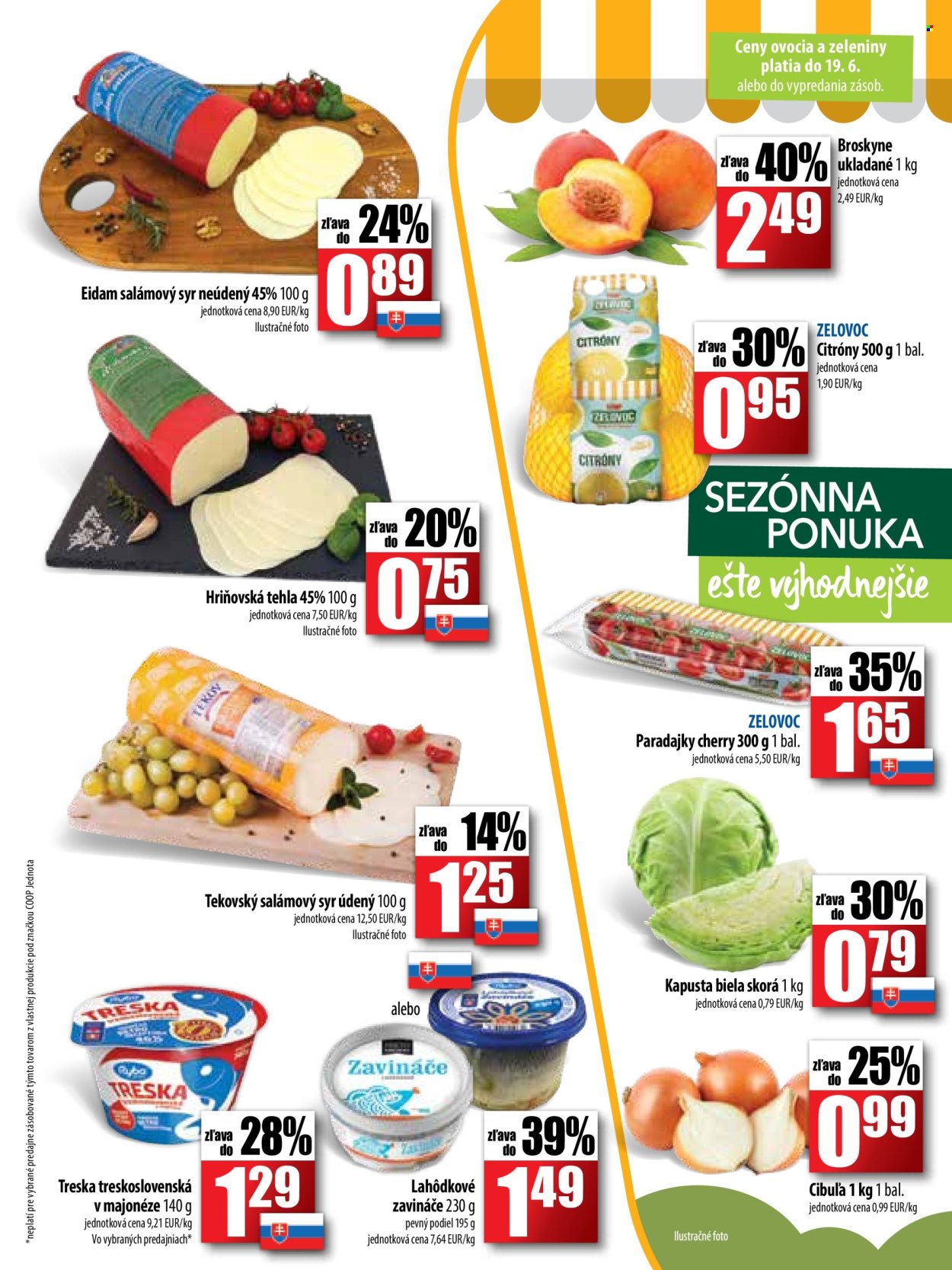 Leták COOP Jednota - 13.6.2024 - 26.6.2024. Strana 3