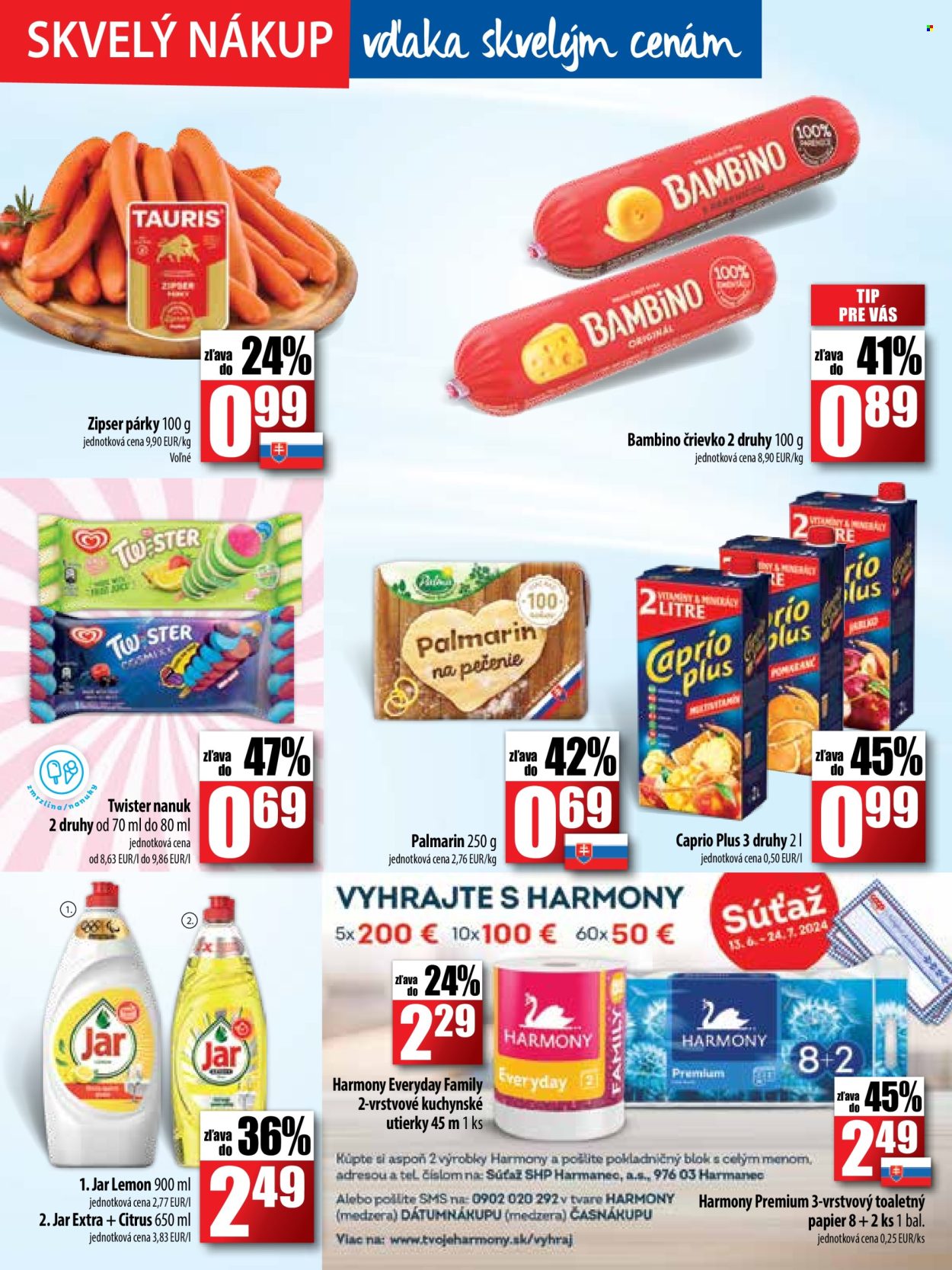 Leták COOP Jednota - 13.6.2024 - 26.6.2024. Strana 16