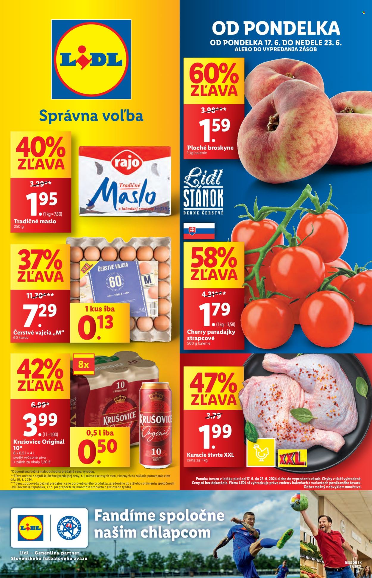 Leták Lidl - 17.6.2024 - 23.6.2024. Strana 1
