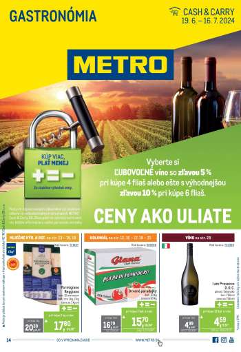 Leták Metro - 19.6.2024 - 16.7.2024.