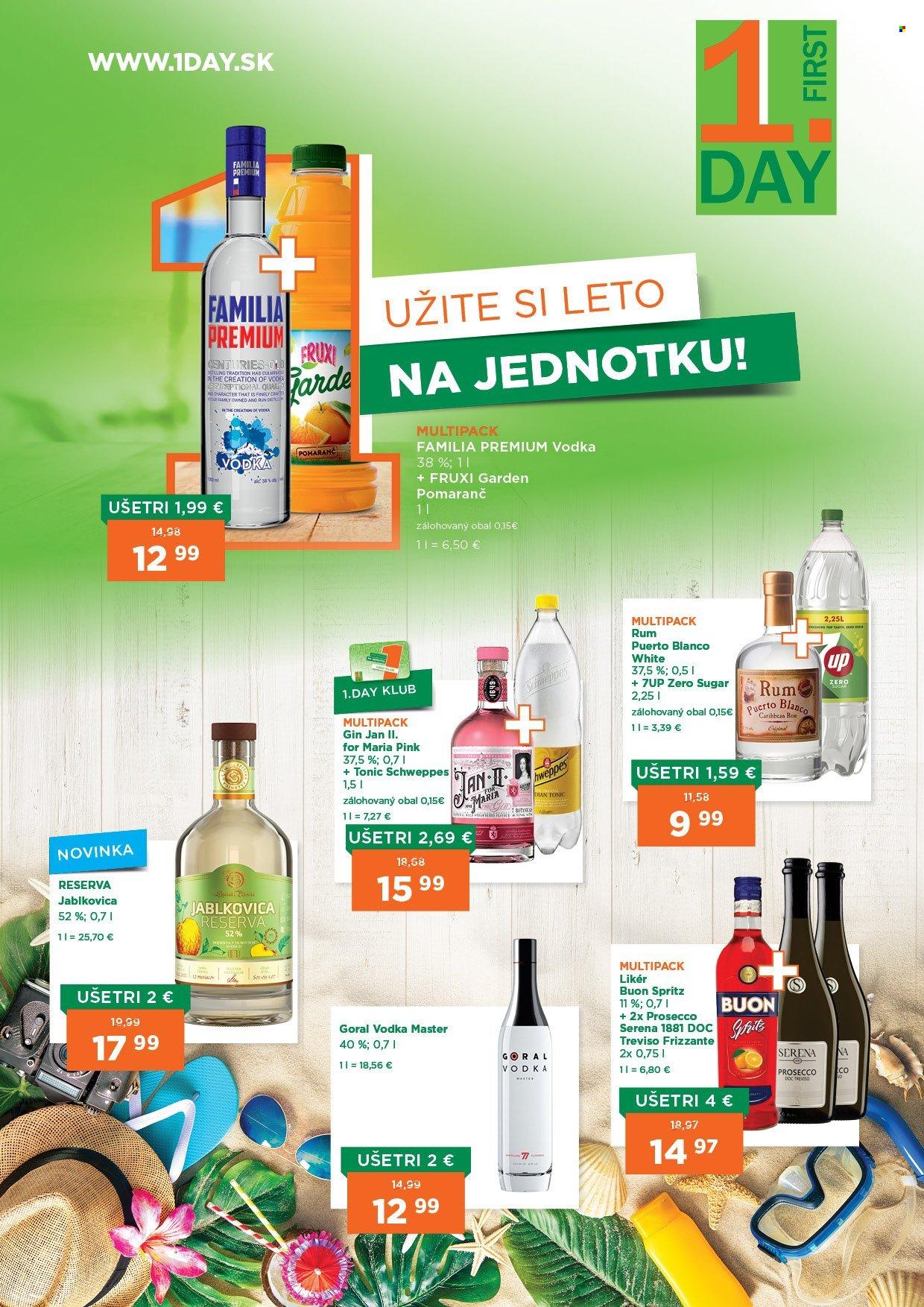 Leták 1Day - 13.6.2024 - 26.6.2024. Strana 1