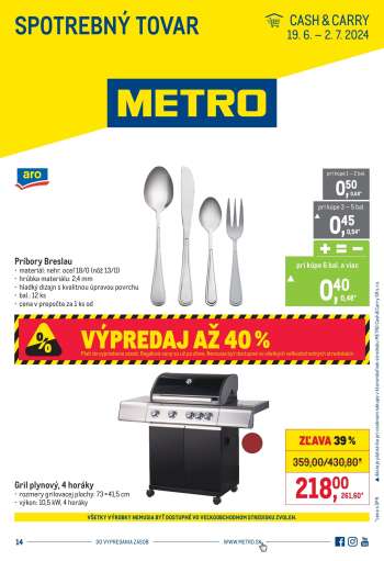 Leták Metro - 19.6.2024 - 2.7.2024.