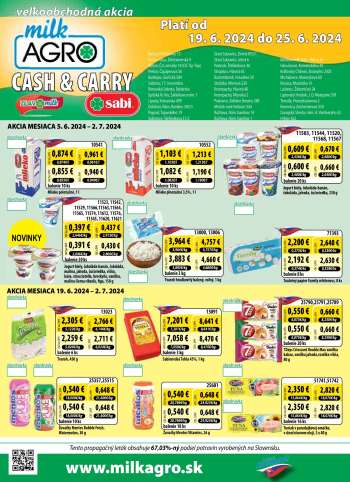 Leták Milk AGRO - 19.6.2024 - 25.6.2024.