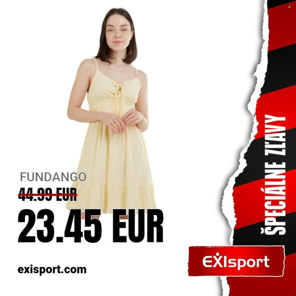 Leták Exisport. Strana 2