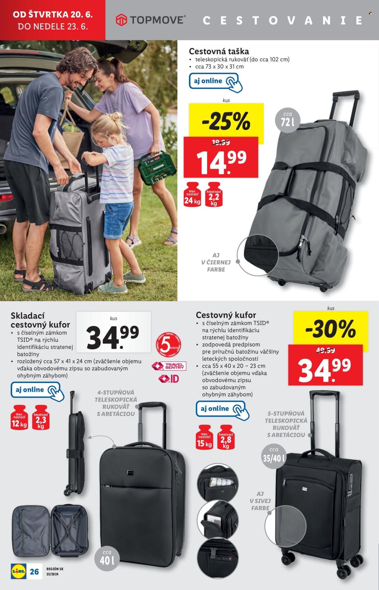 Leták Lidl - 20.6.2024 - 23.6.2024. Strana 34