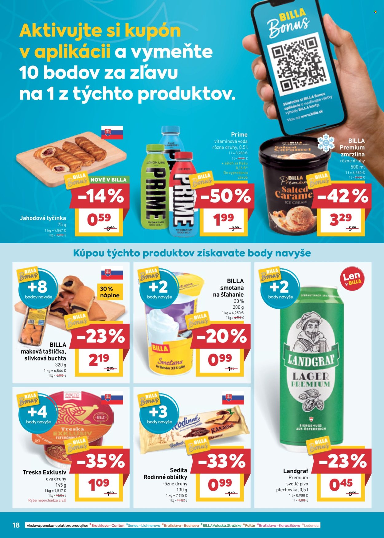 Leták Billa - 19.6.2024 - 25.6.2024. Strana 18