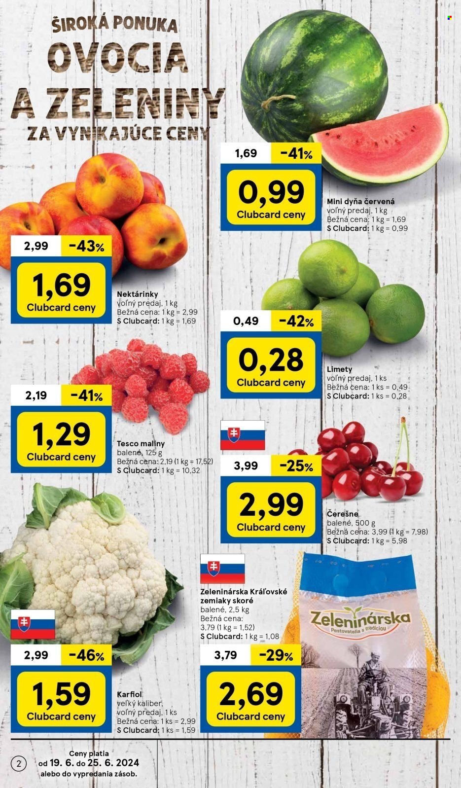 Leták TESCO - 19.6.2024 - 25.6.2024. Strana 2