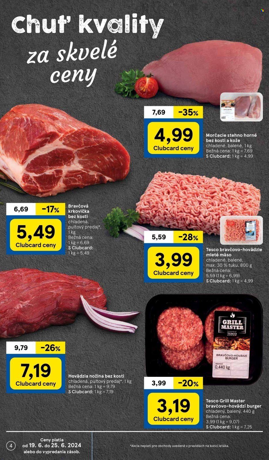 Leták TESCO - 19.6.2024 - 25.6.2024. Strana 4