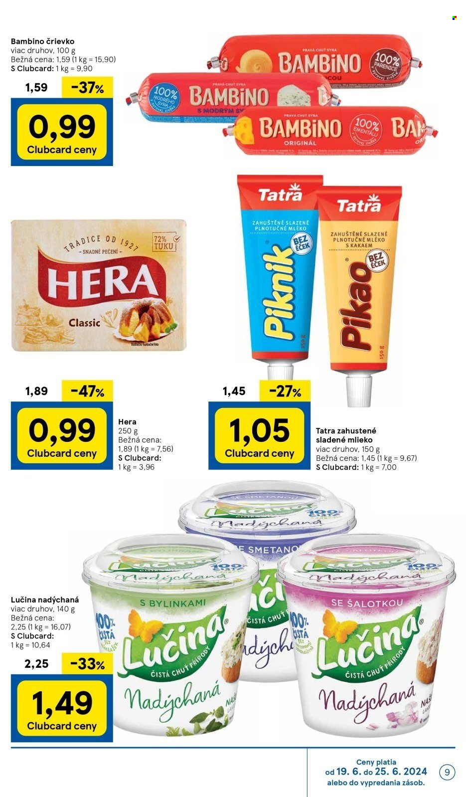 Leták TESCO - 19.6.2024 - 25.6.2024. Strana 9