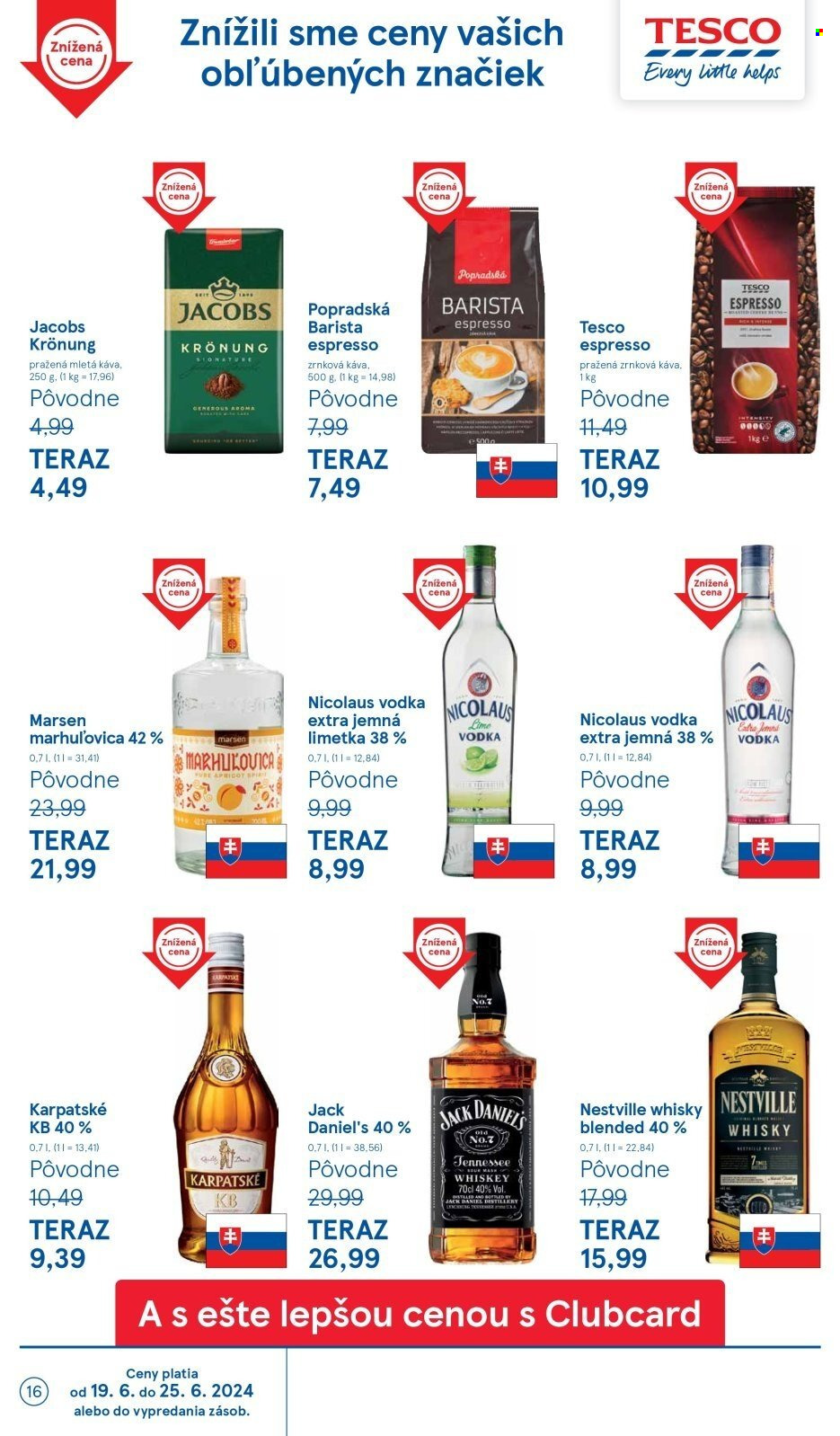 Leták TESCO - 19.6.2024 - 25.6.2024. Strana 16